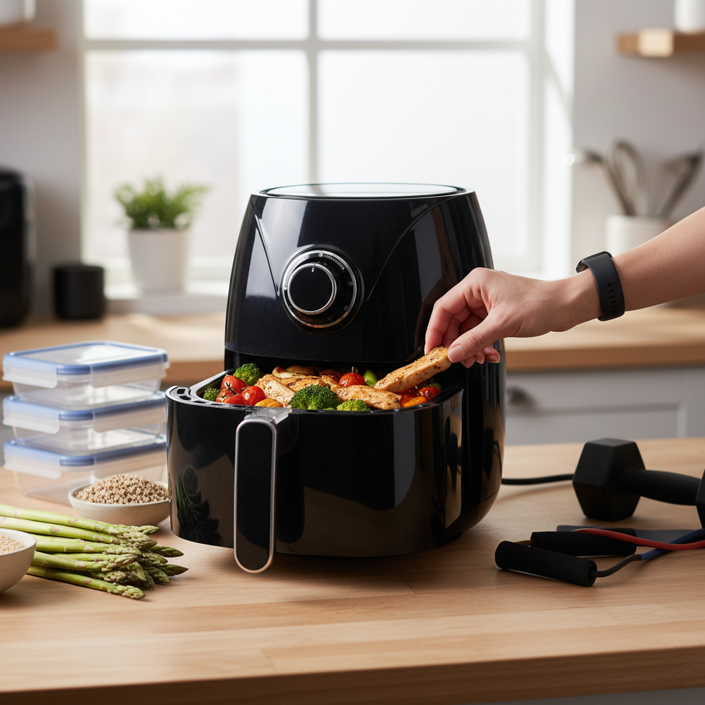 Air Fryer Fitness: Revolucione Sua Dieta Atleta com Receitas Rápidas e Saudáveis!