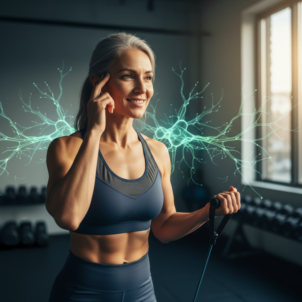 Mente Afiada Pós-40: Como o Treino Regular Impulsiona Seu Cérebro