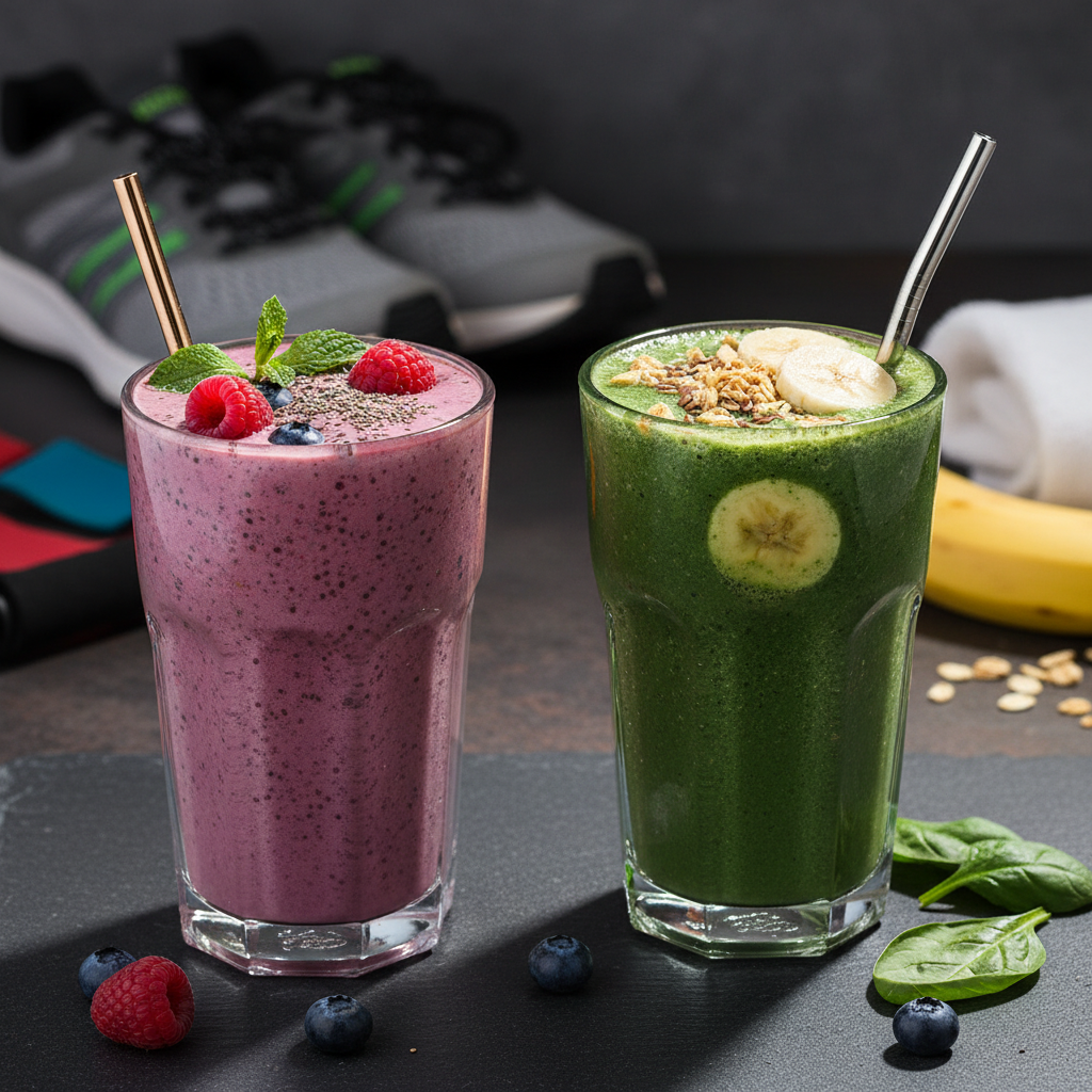 Smoothies e Shakes Pós-Treino: Potencialize Sua Recuperação Sem Whey!