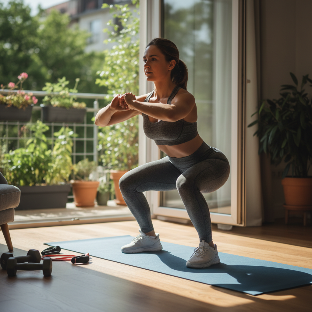 Desvende o Treino em Casa: Guia Essencial para Iniciantes Começarem HOJE!