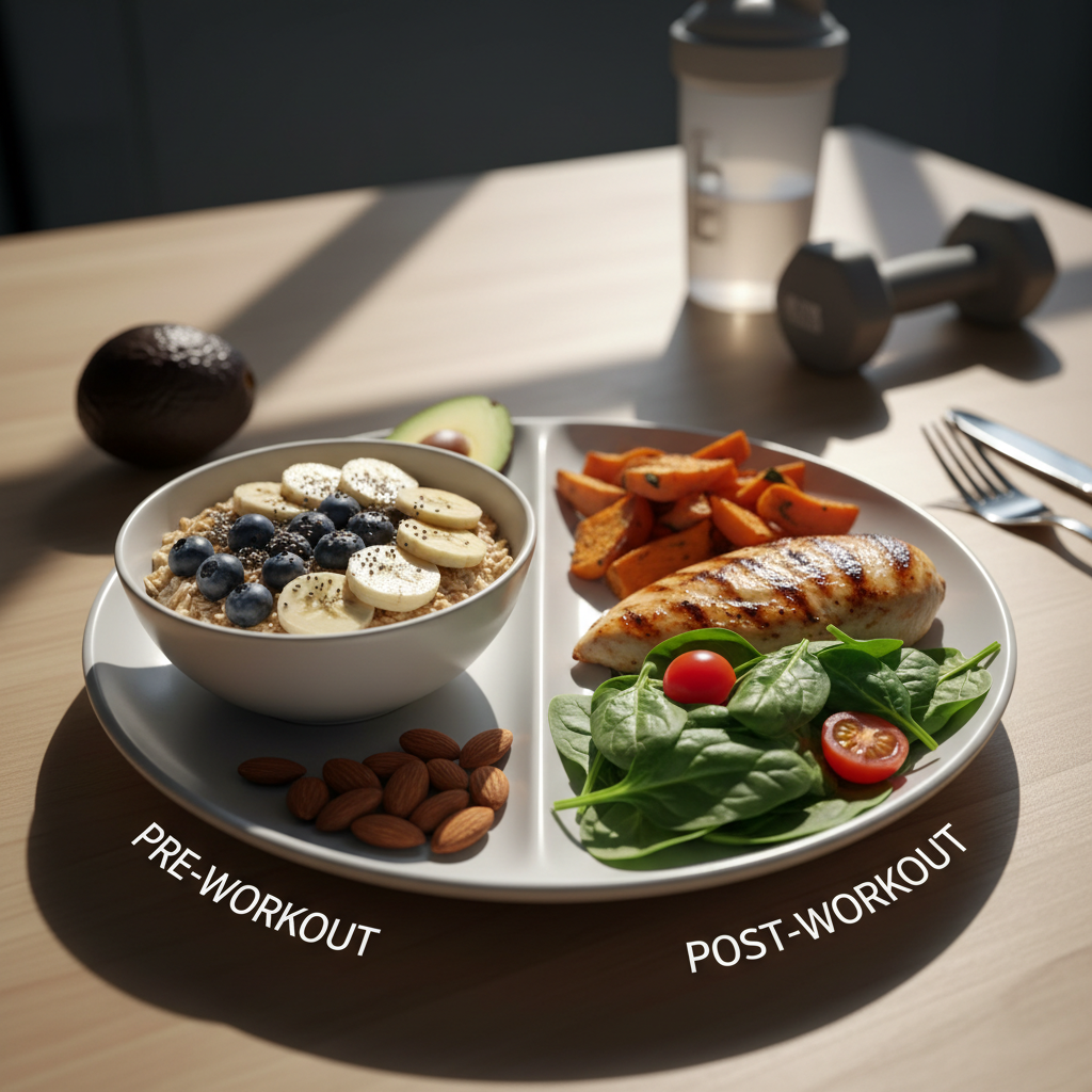 Combustível do Corpo: Guia de Nutrição Pré e Pós-Treino para Iniciantes