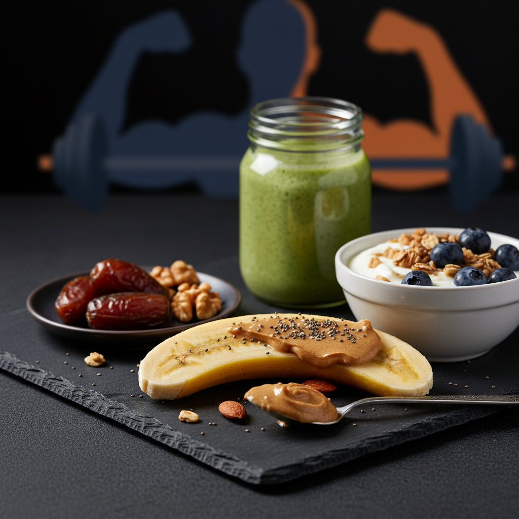 Turbine Seu Treino: Lanches Pré-Treino Rápidos para Energia Explosiva!