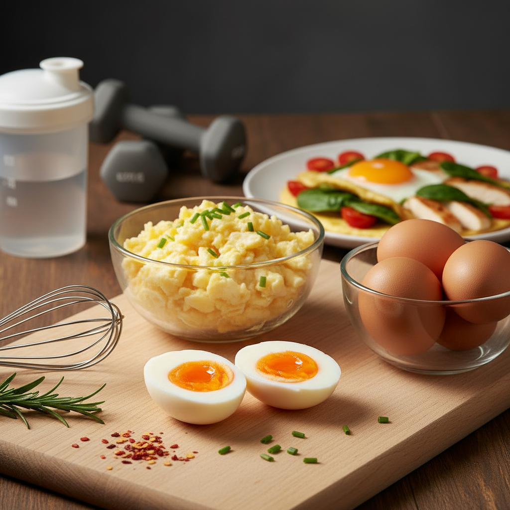 Ovos: A Estrela Versátil e Proteica da Sua Dieta Fitness!